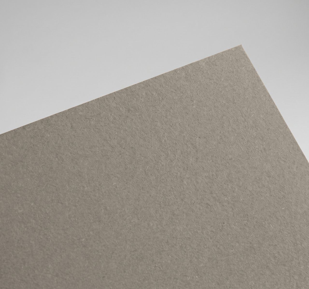 Colorplan Extracted Taupe, Taupe, Classic Colorplan felt-marked uncoated surface, dyed through paper swatch