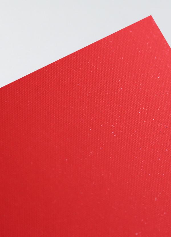 Gmund Action Electric Blood paper swatch: fluorescent red