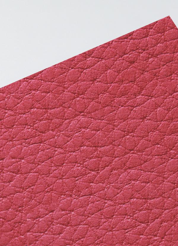 Gmund Heather (formerly Leather) Lipstick paper swatch: saturated warm red
