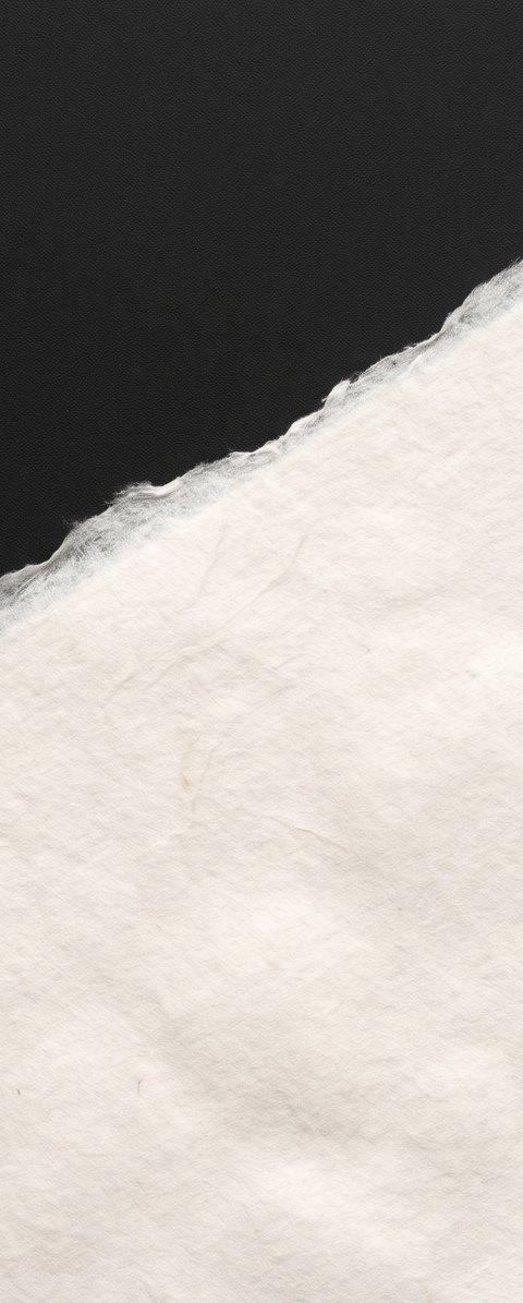 Handmade cotton rag, deckled paper swatch