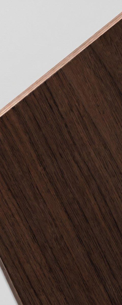 Wood veneer, walnut paper swatch