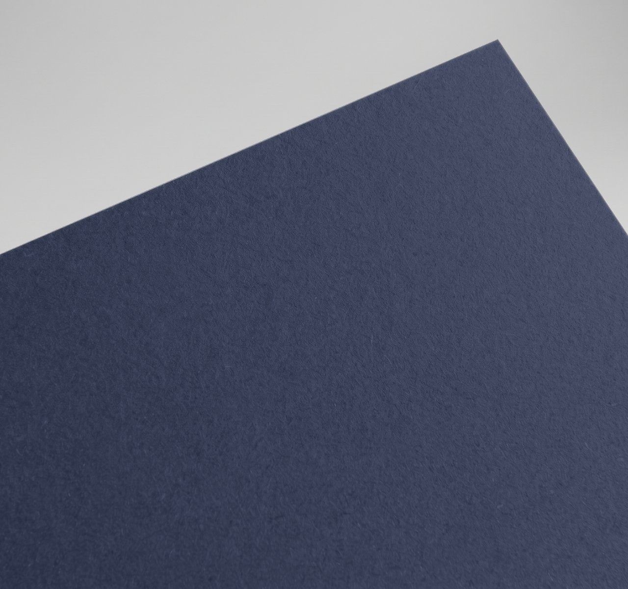 Ispira Blu Saggezza, Blu Saggezza, soft-touch (velvet) surface treatment on both sides (120 gsm one side only) paper swatch