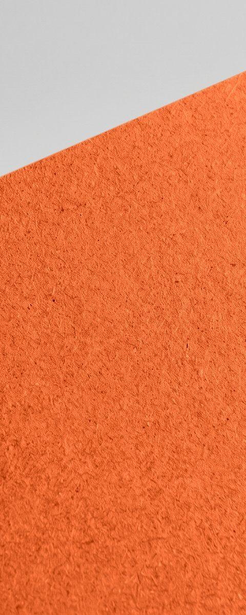 Gmund Les Naturals Orange paper swatch