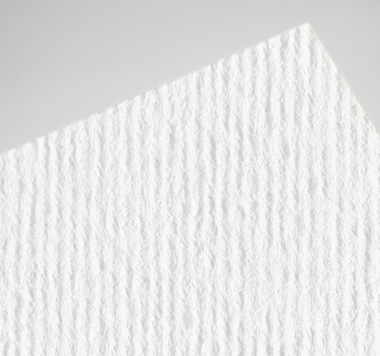 Nettuno Bianco Artico, Bianco Artico, uncoated, felt-marked both sides, pulp-dyed (colour through the sheet) paper swatch