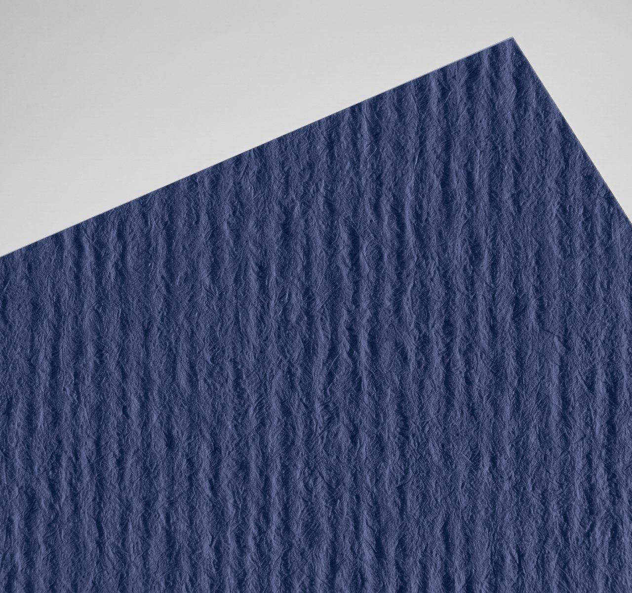 Nettuno Blu Navy, Blu Navy, uncoated, felt-marked both sides, pulp-dyed (colour through the sheet) paper swatch