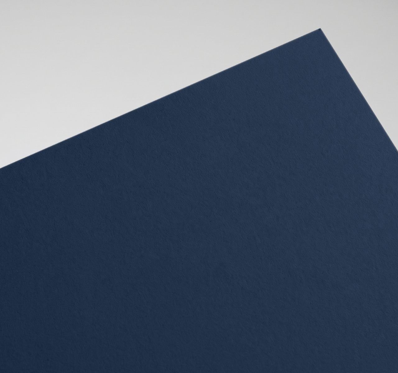 Sirio Color Blu, Blu, smooth uncoated, pulp-dyed (colour through) paper swatch
