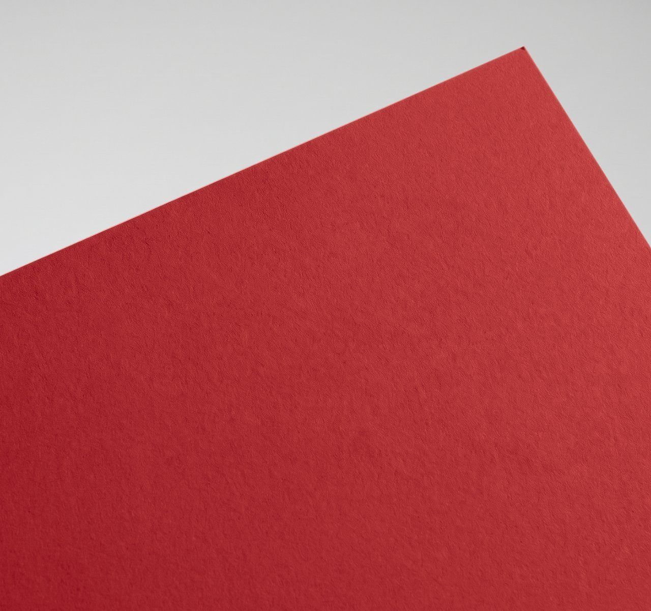 Sirio Color Vermiglione, Vermiglione, smooth uncoated, pulp-dyed (colour through) paper swatch