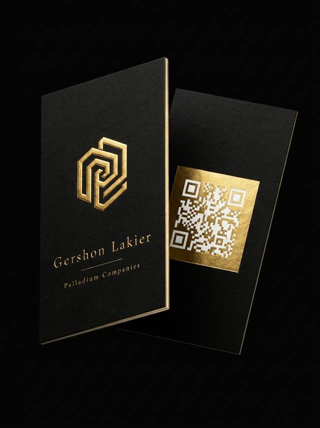 The Spatial Argument concept: 32pt black cotton triplex · raised gold leaf · flat hot foil (reverse field)