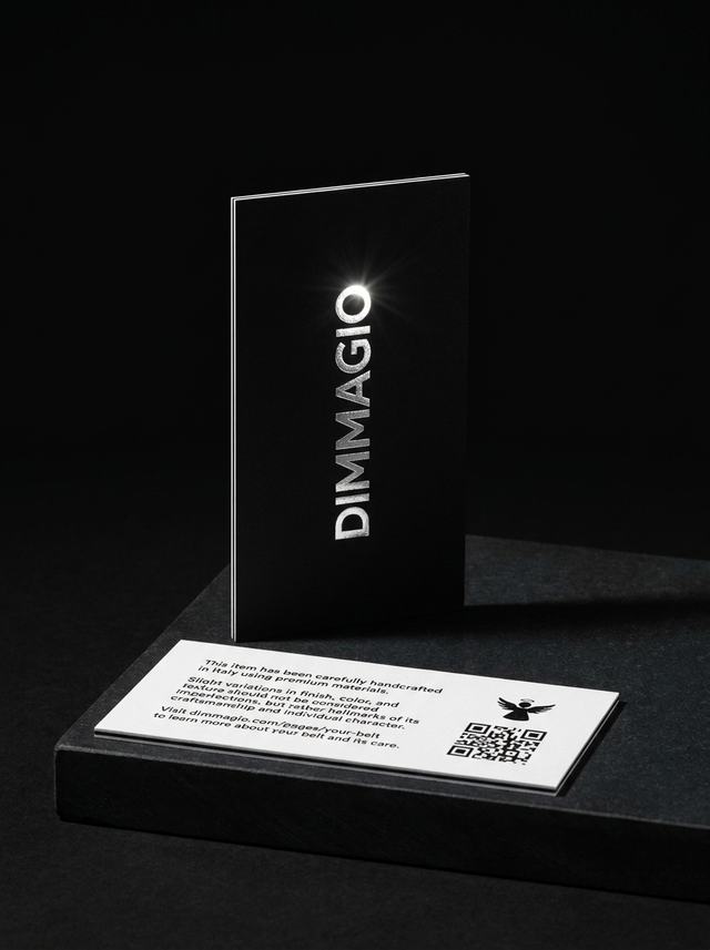 Triplex white/black/white concept: Triplex white/black/white · silver foil · Rounded Corners