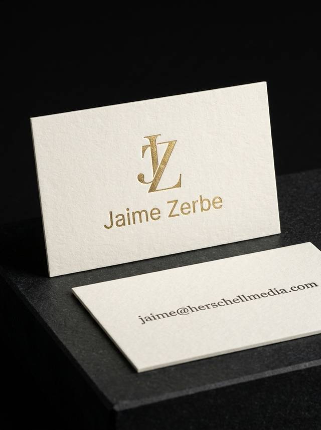 Cotton 32pt concept: Cotton 32pt · Hot Foil (Gold) · Rounded Corners · 32pt (≈0.81 mm)