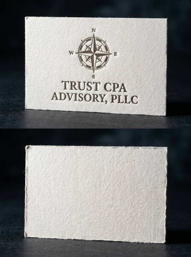 The Letterpress Canon concept: 48pt cotton · deep letterpress