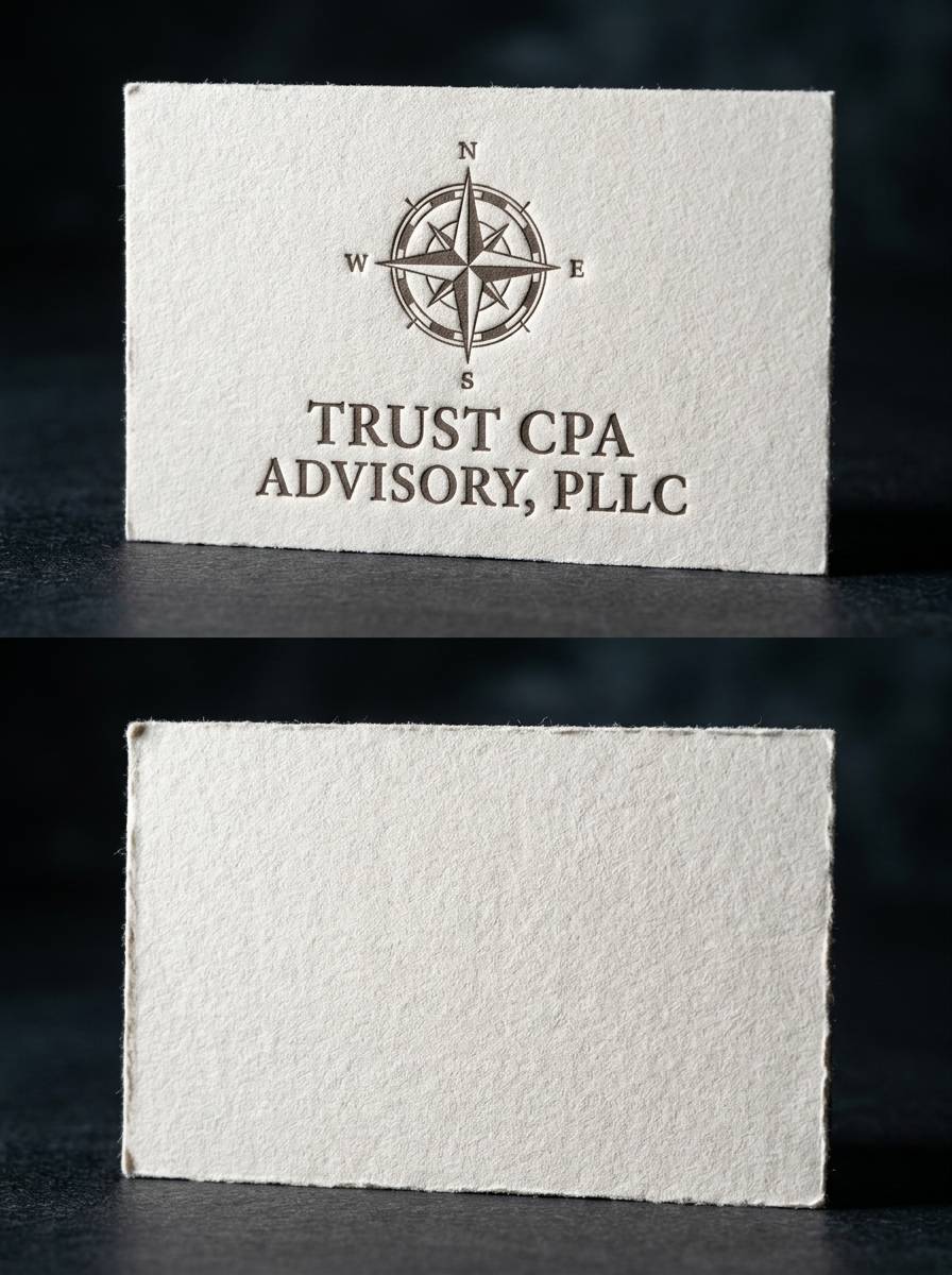 The Letterpress Canon concept: 48pt cotton · deep letterpress
