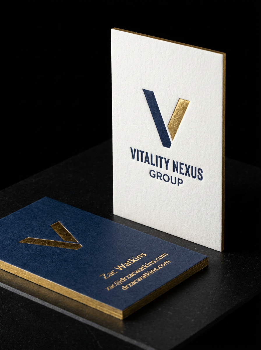 Mixed material — stainless steel laminated on wood concept: Mixed material — stainless steel laminated on wood · rose gold / Chenhui 115-1 Copper/Bronze Foil · Letterpress (Navy Blue)