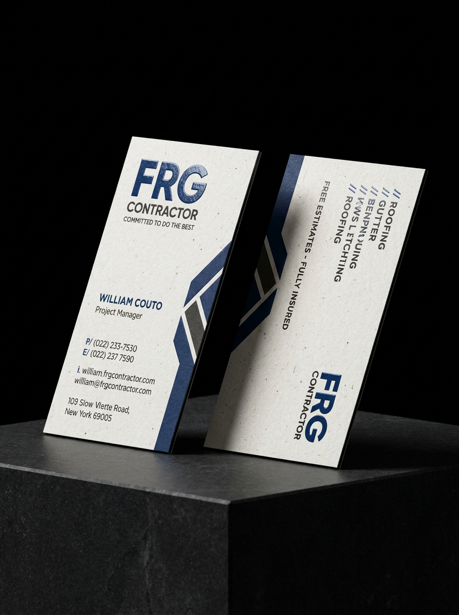 Soft Touch 32pt concept: Soft Touch 32pt · Red foil · CMYK Printing