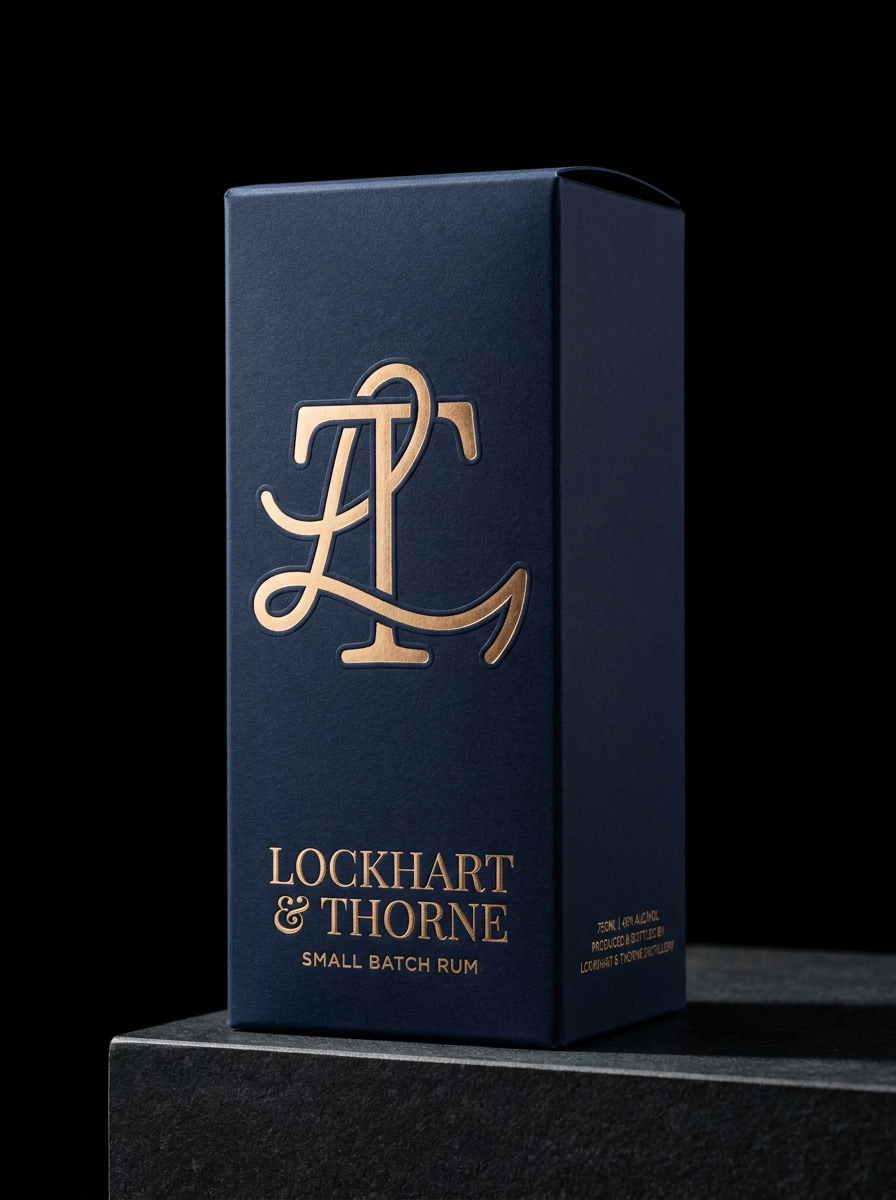Straight tuck-end carton concept: sbs carton · foil_stamp · emboss